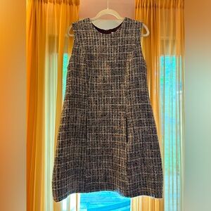 Gal Meets Glam Tweed Shift Dress